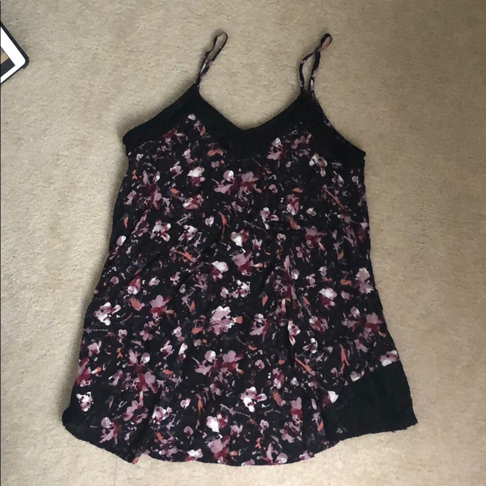 floral tank top